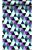 behang grafische driehoeken paars en licht azuurblauw