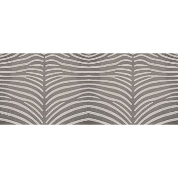 fotobehang zebra print grijs