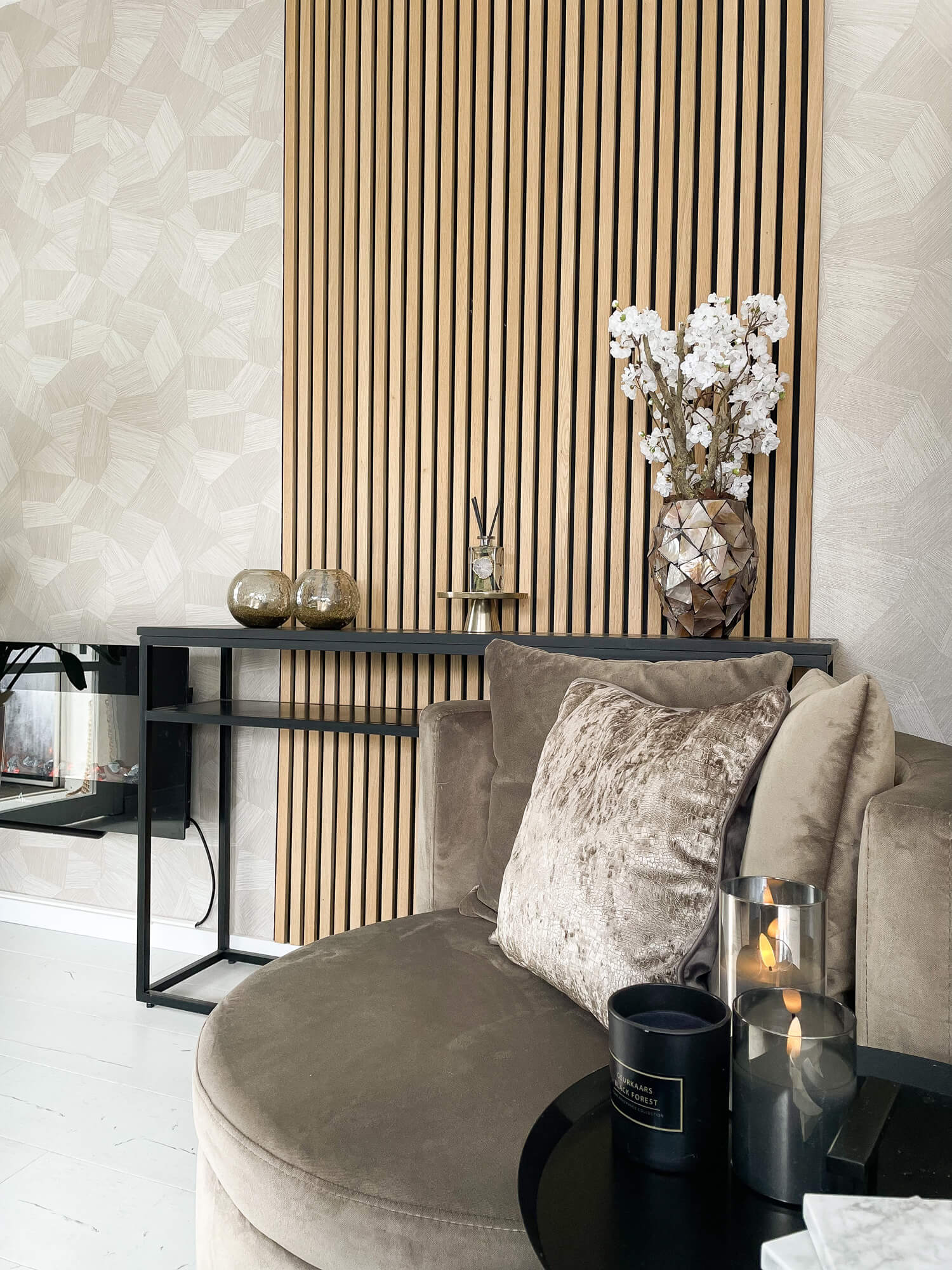 grafisch 3d behang woonkamer Origin - luxury wallcoverings